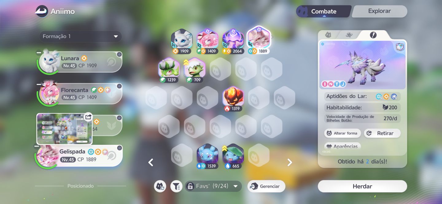 CONTA DE ANIIMO LVL 46