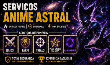 HeroDefenseWav25- O MAIS BARATO - Todos os serviços e up de conta - ANIME ASTRAL