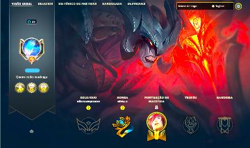 PERFEITA PRA SUBIR DE ELO + [ RANQUEADA DESBLOQUEADA ] + [ TROCA NICK ]
