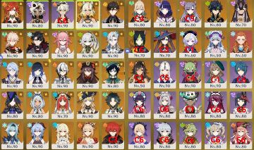 MAIN ACCOUNT GENSHIN IMPACT AR 60 SERVER AMERICA 65 5* + ZZZ ACCOUNT