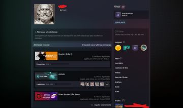Conta steam com medalhas antigas + ak com adesivo antigo