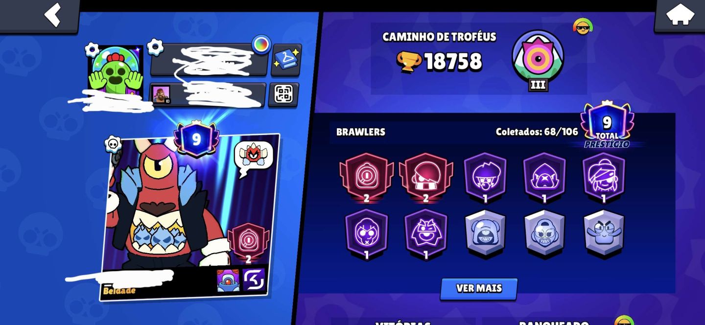 Conta de Brawl e Clash Preço pra sair agora!