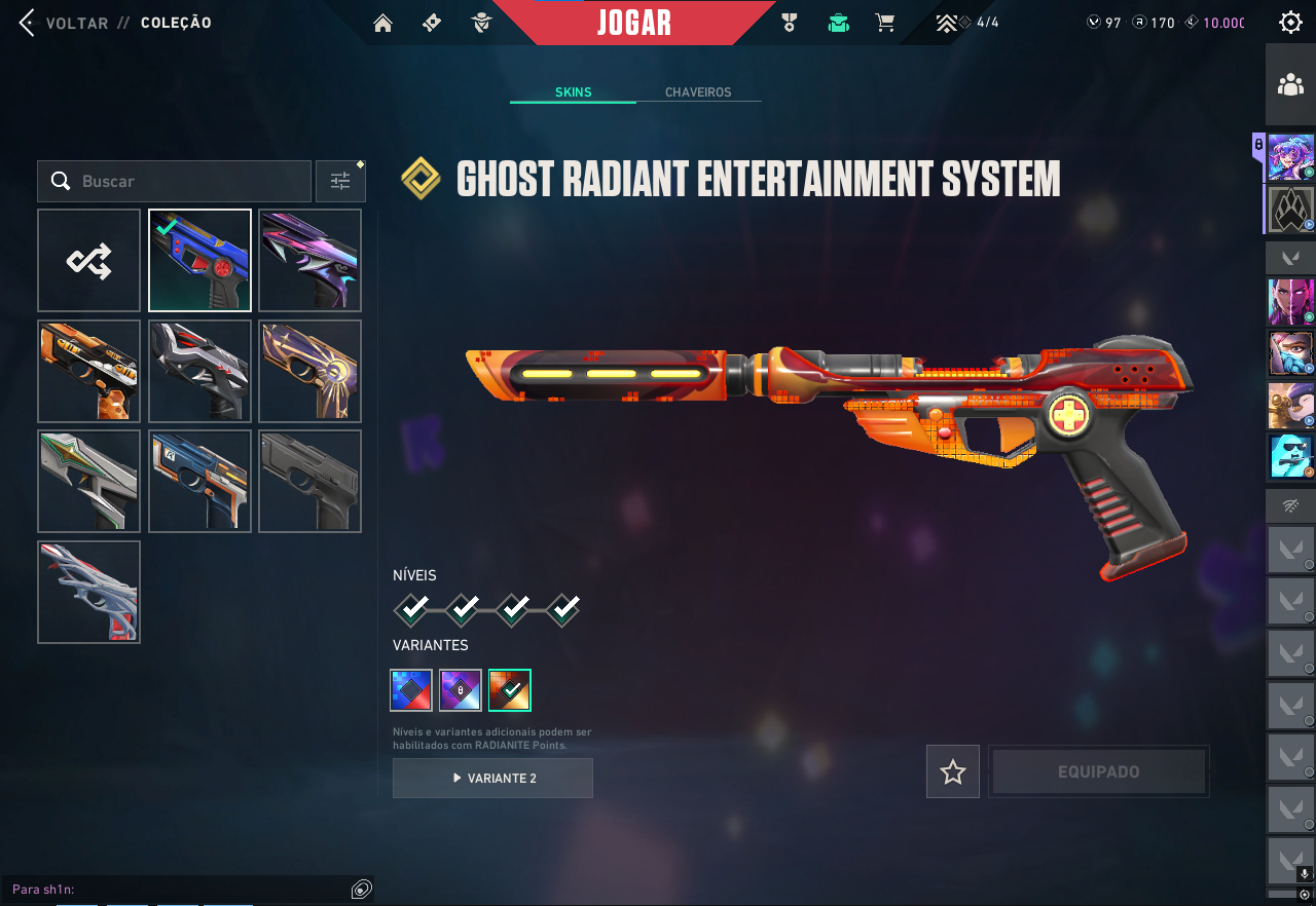 CONTA DE VALORANT ASCENDENTE 700$