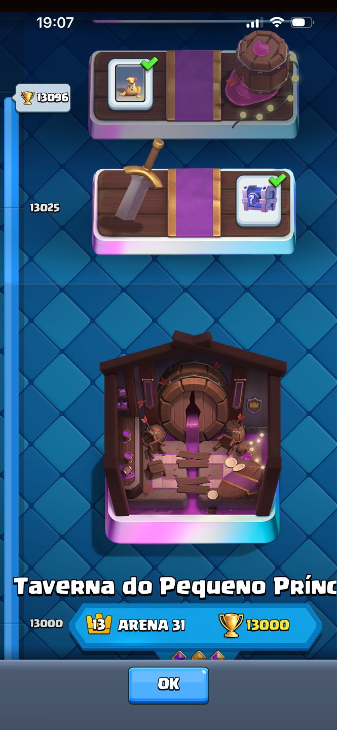 CONTA DE CLASH ROYALE 13k
