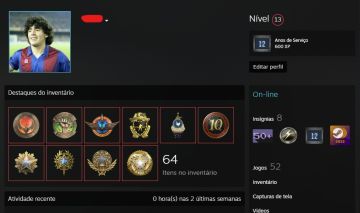 16 MEDALHAS RARAS + 2200H + 18 JOGOS + TRUST GREEN