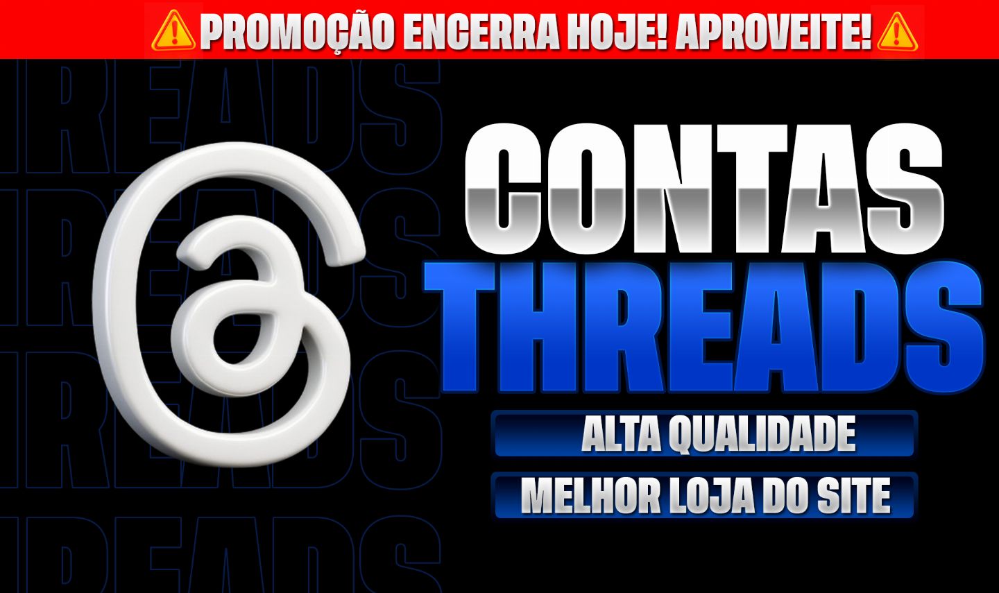 (MENOR PREÇO) CONTAS THREADS MELHOR QUALIDADE DO SITE