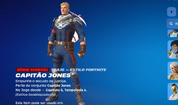 Conta de fortinite antiga skins da marvel