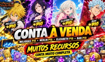 Conta 7ds end game ban P10 Merlin P10 meli P10 Eliza P10 7dso