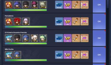 CONTA GRAND CHASE - TODOS HEROIS LVL 90 - VP DA CONTA INTACTO SÓ RECOLHER