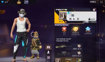 Conta FF com as skins mais desejadas ( descrição )