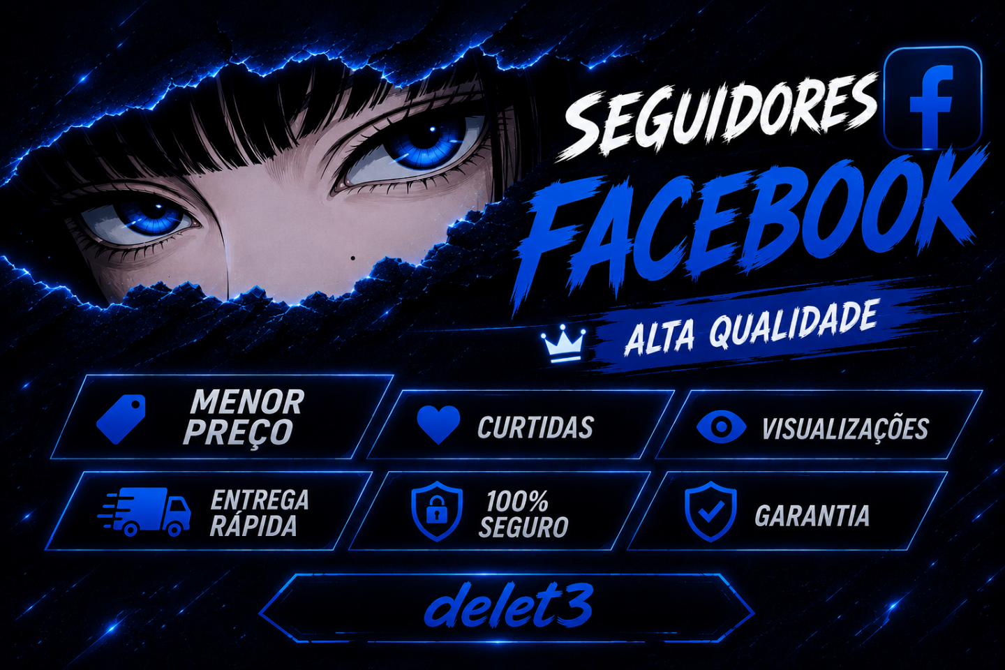 [MELHOR PREÇO] FACEBOOK | SEGUIDORES | CURTIDAS | VISUALIZAÇÕES