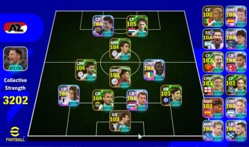 CONTA EFOOTBALL 3202 FC | VAN BASTEN 105 | CHIELLINI | 22.3M GP | XABI ALONSO