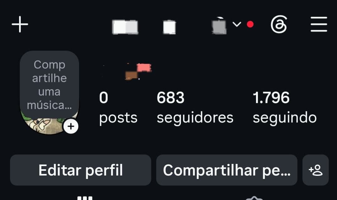 Conta Instagram 680 seguidores