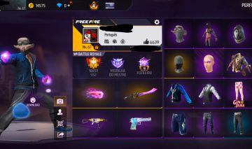 Conta De Free Fire Top Ump Att, Aventureiro, Punho, Boa Pra Ap Nv 67+Troca-Nome