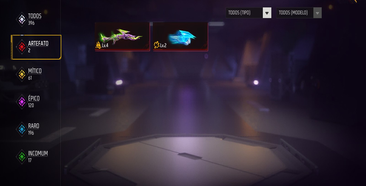 CONTA FREE FIRE GEMADA COM MUITOS ITENS RAROS