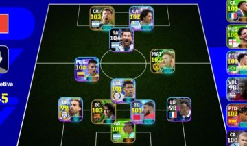 Conta efootball braba e com bons jogadores