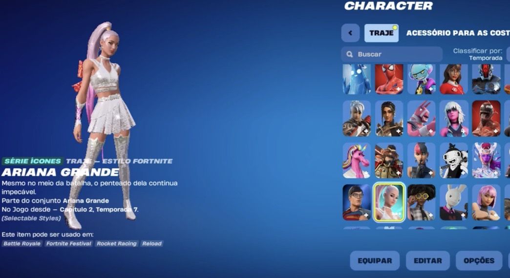 Conta Fortnite +240 Skins| Midas OG + Point Patroller, Marvel C2S4 + 200 Emotes