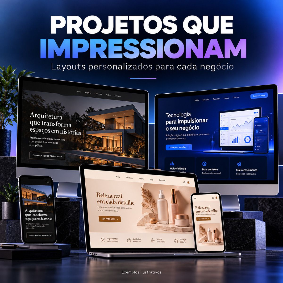 Criação de Sites e Landing Pages Profissionais | Modernos e Responsivos