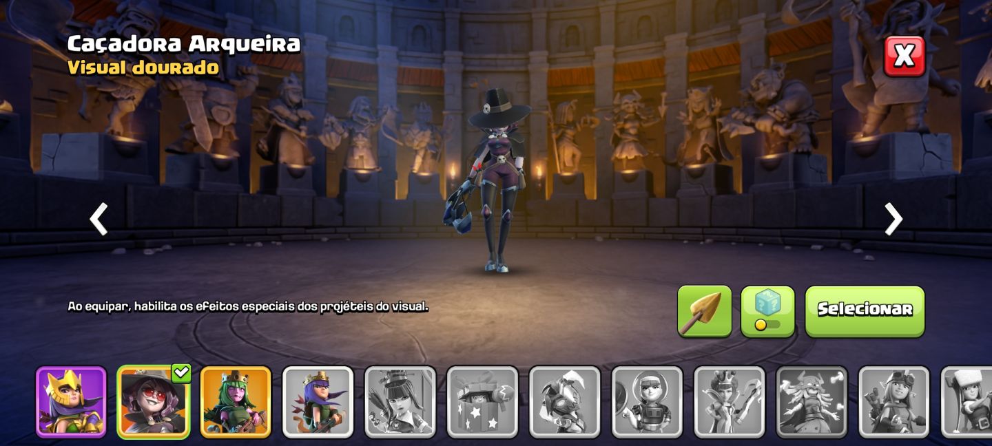 CV 18 clash of clans muito bem upada, confira nas imagens e descrição.