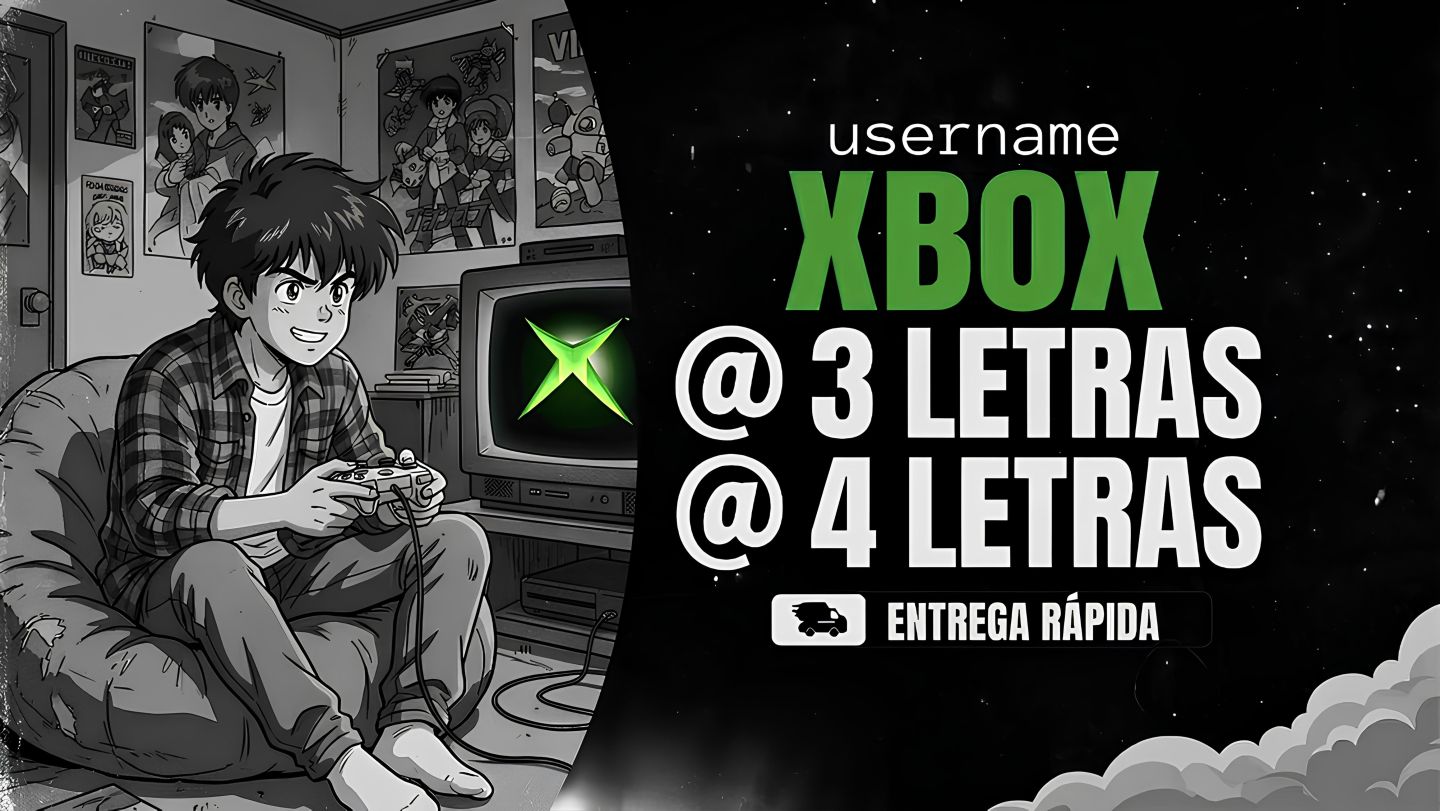 CONTA XBOX | USER 3 LETRAS, 4 LETRAS (USERNAMES: 3L, 4L, PALAVRAS)