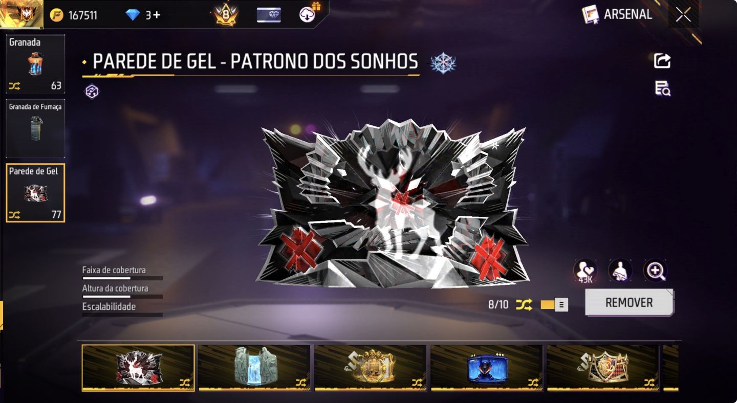 Conta prime 8 com passes antigos e nick colorido