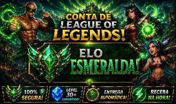 [ENTREGA AUTOMÁTICA]LOL ESMERALDA, 46 SKINS,EX-DIMA,SKINS RARAS, LVL 164, HONRA4