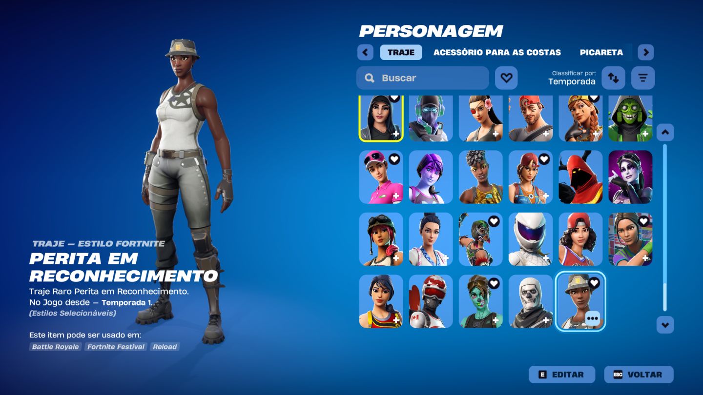 Conta de fornite muito rara com machado leviatã + ea fc 26