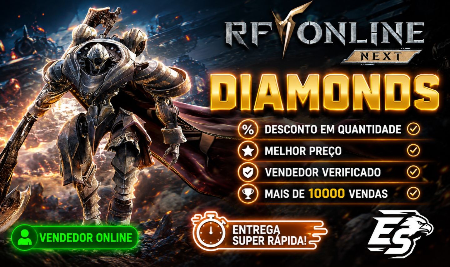 RF Online Next - Diamonds - DESCONTO EM QUANTIDADE