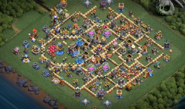 Clash o clans Cv18 bem encaminhado