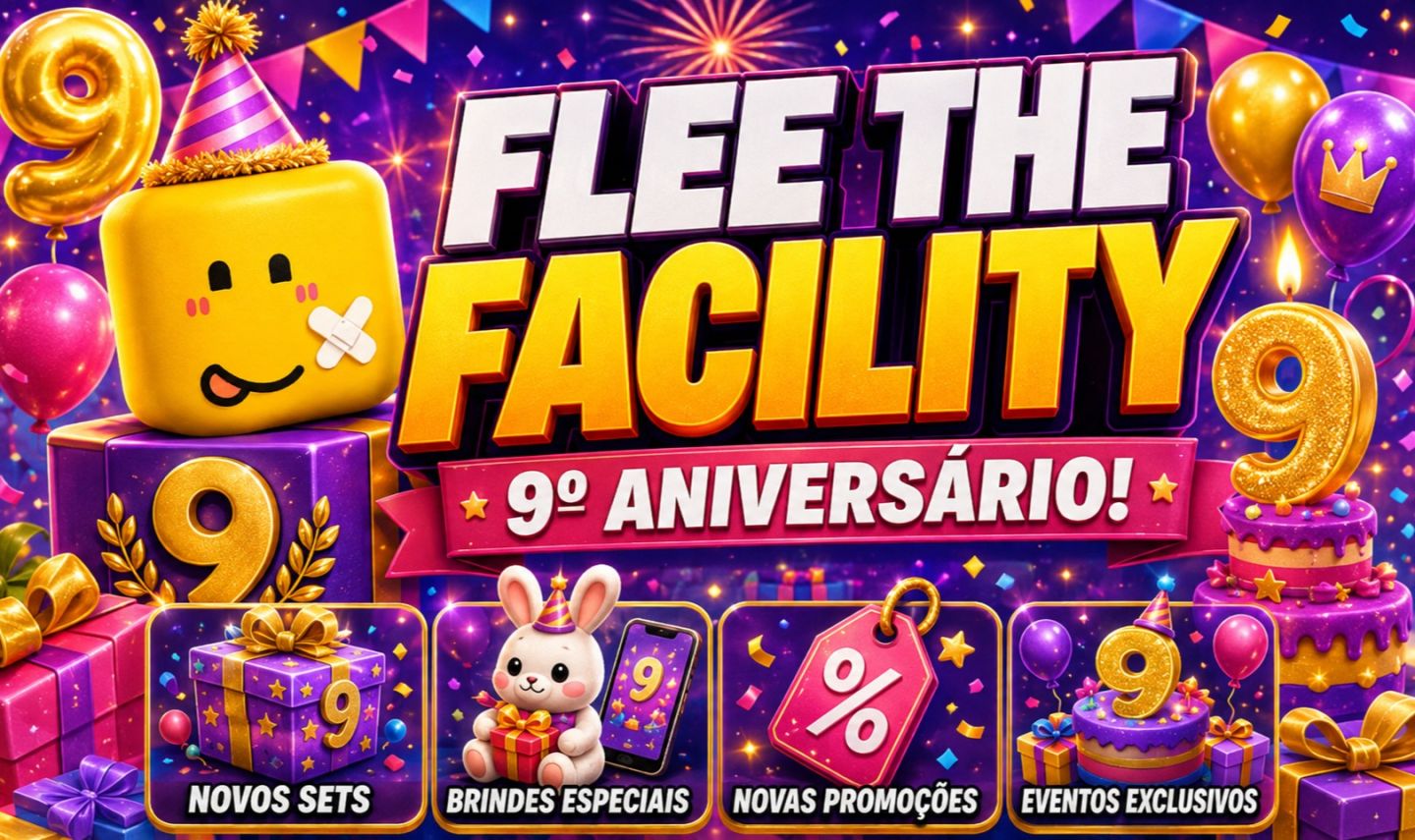 [NOVA UPD 9 ANIVERSARIO!]/ [SETS DE FLEE THE FACILITY BARATOS]
