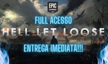 CONTA EPIC GAMES COM HELL LET LOOSE | ACESSO COMPLETO