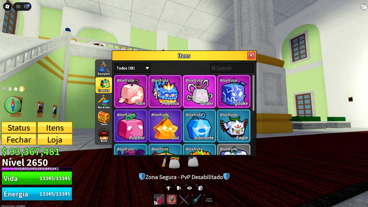 Blox Fruits Level 2650 | Dragão, Portal, Magma e Buddha Perm