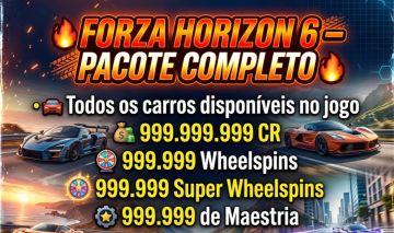 FH6 | TODOS OS CARROS + 999M CR + 999K WS + 999K SUPER WS + MAESTRIA