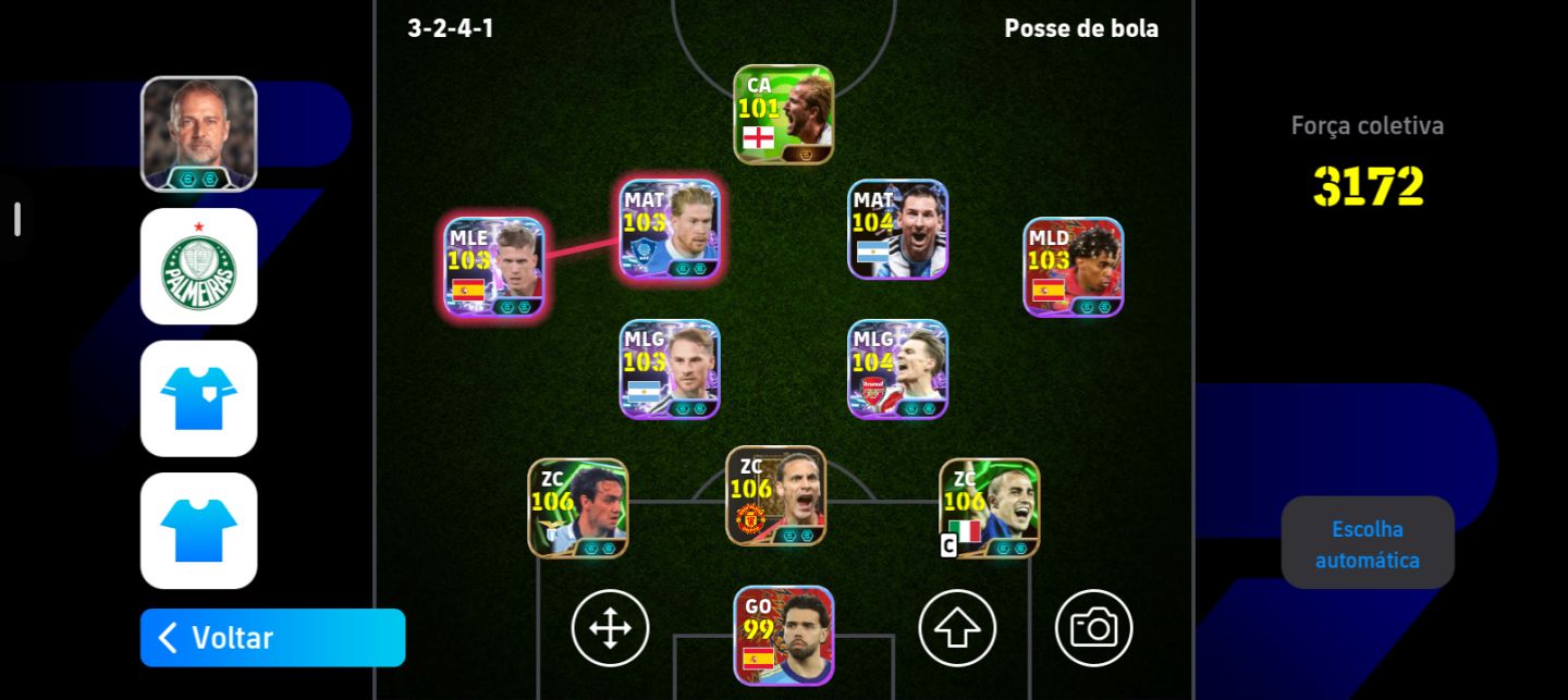 Conta efutebol muita boa