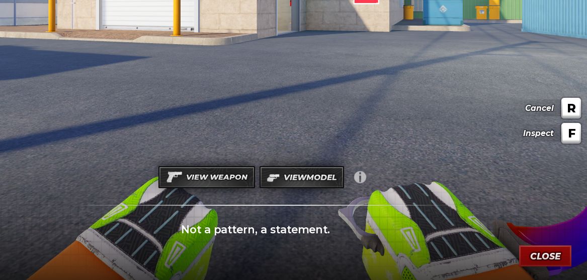 Bloxstrike skin de faca e luva