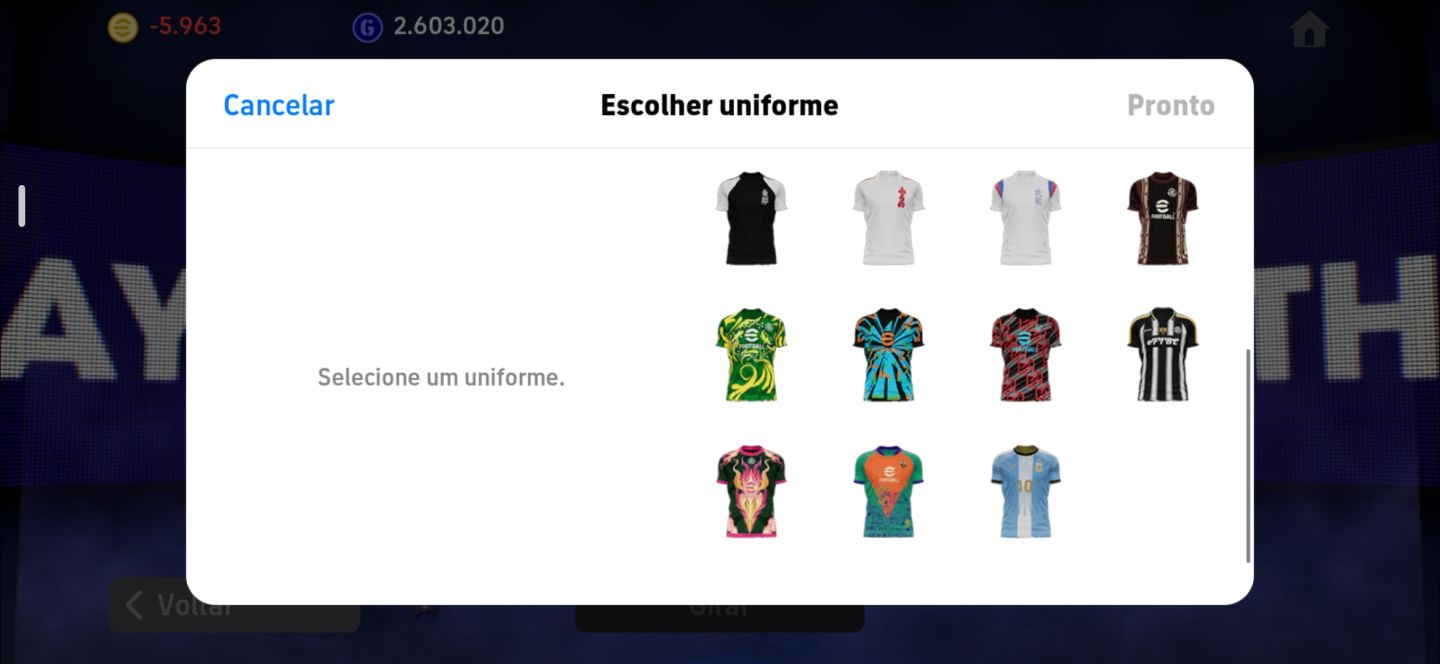 CONTA eFOOTBALL À VENDA FORÇA 3230 + ELENCO FORTE!
