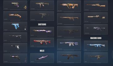 CONTA VALORANT VARIAS SKINS ELO PEAK PLATINA