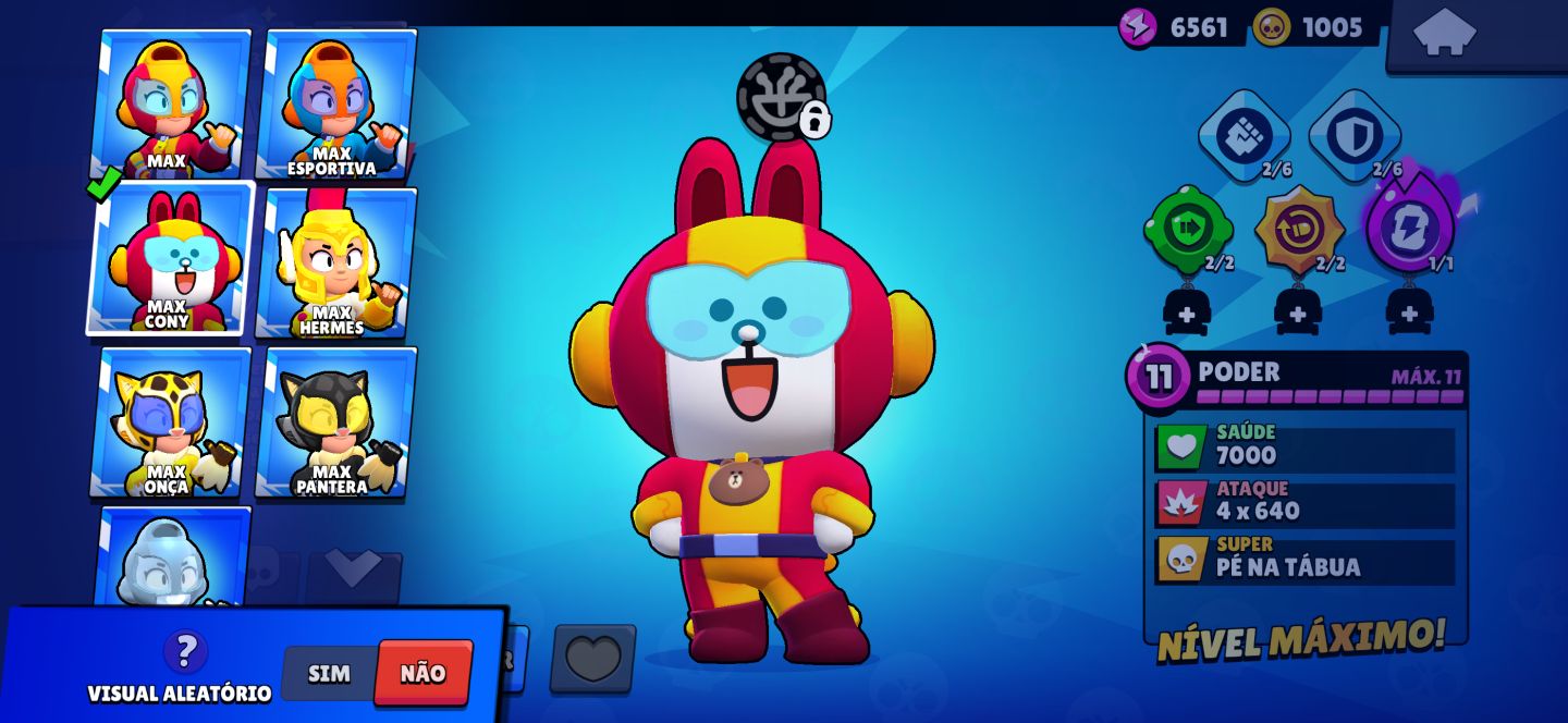 Conta de Braw stars com quase 39k troféus e várias skin raras e 22 prestígios