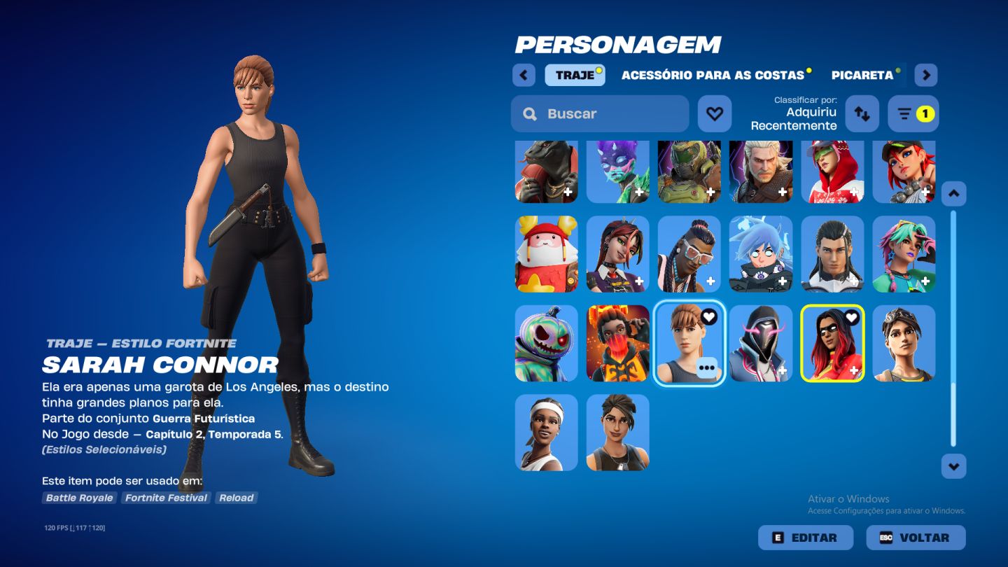 Conta de fortnite FA. ACESSO AO EMAIL COMPLETO.