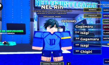CONTA BLUE LOCK RIVAIS COM NEL RIN