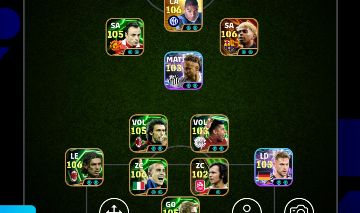 Conta efootball com time top