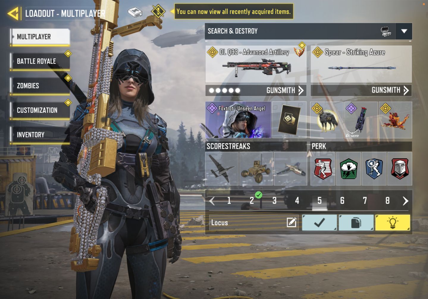 Conta Top Full Sniper