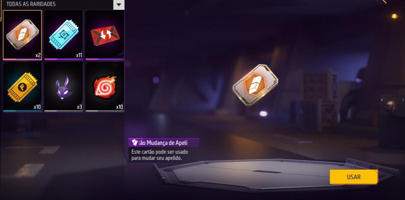 CONTAS DE FREE FIRE (INICIANTES)