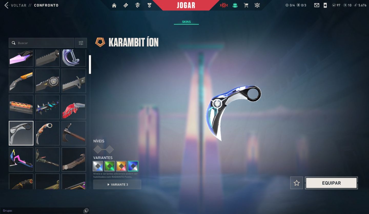 Conta valorant com +4000 gastos em skins e passes. Dono único 100% seguro