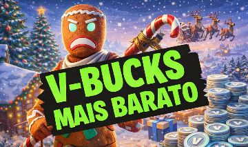 VBUCKS MAIS BARATOS! FORMA DE PRESENTE NO FORTNITE (ITENS DA LOJA)