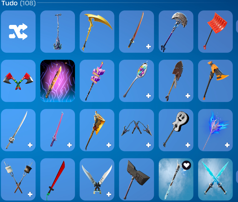 VENDA DE CONTA FORTNITE COM MAIS 107 SKINS.