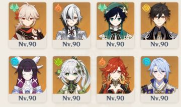 Conta Genshin Impact: AR60, personagens e armas upados. Valor pode ser negociado