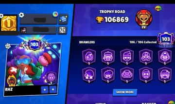 Conta Brawl Stars, 2019, full brawler, varias skins, e muito mais