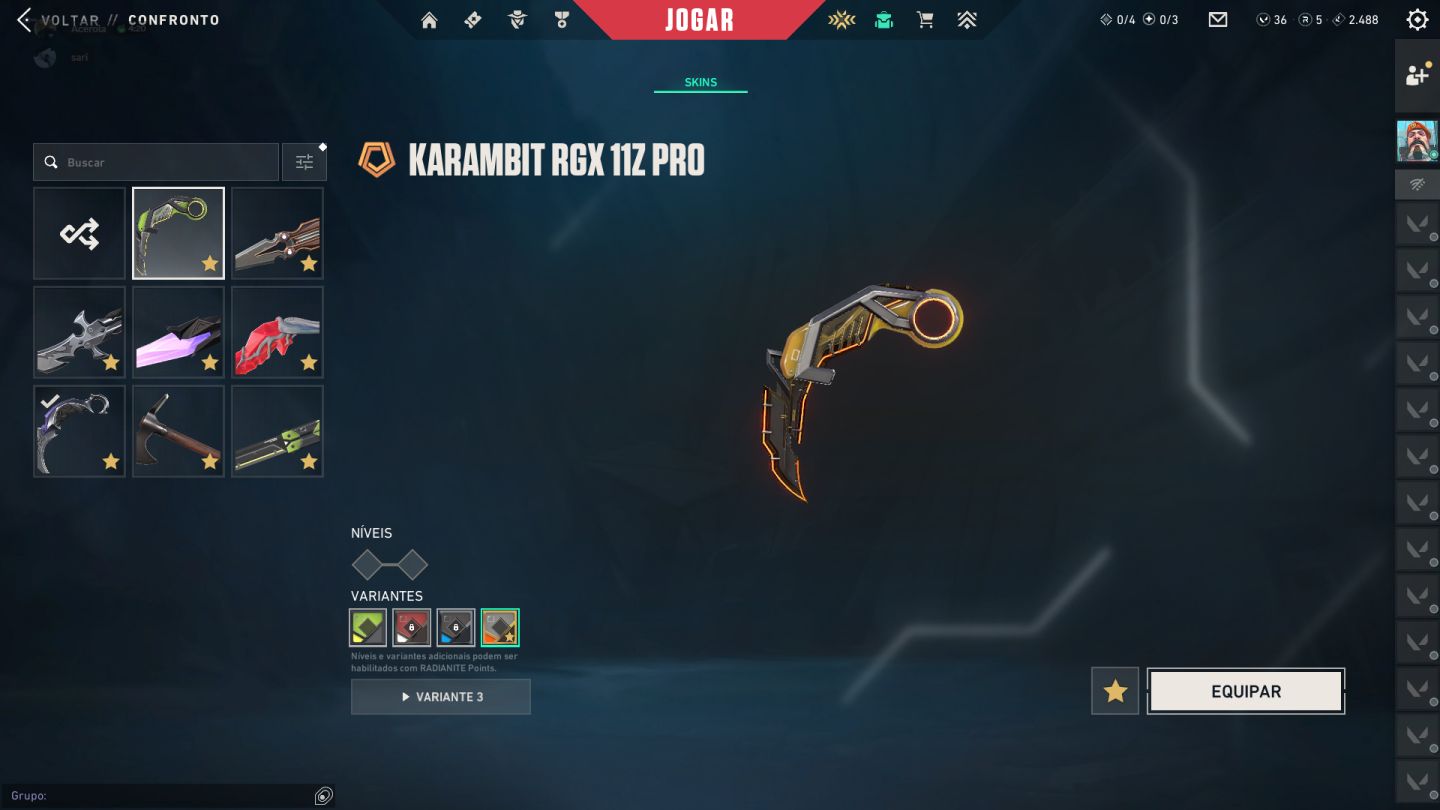 CONTA VALORANT COM TODAS SKINS FULL ACESSO 4K GASTOS