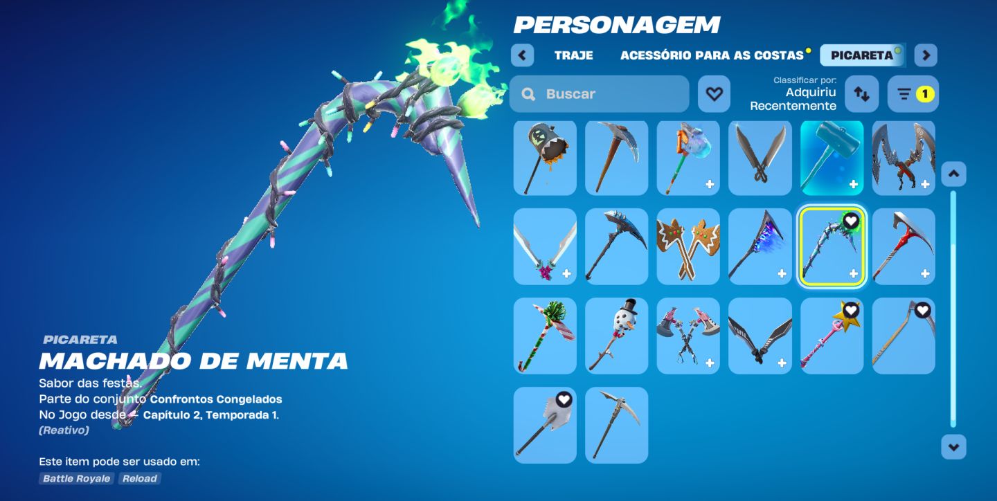 CONTA FORTNITE OG MINTY RARA